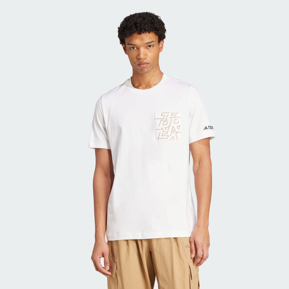 Terrex 標誌性全版印花圖案 T 恤