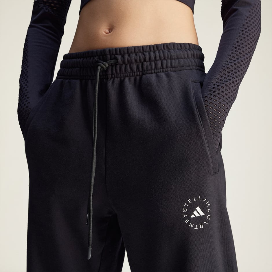 Pantaloni de trening cu manșete despicate adidas by Stella McCartney