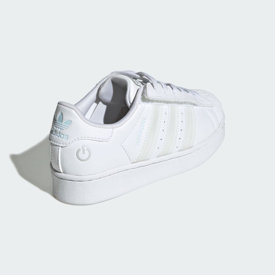 Superstar Led Lights Comfort Closure Elastic Lace Shoes Kids
