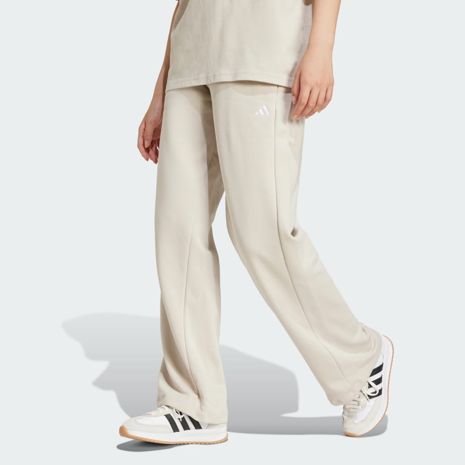 بنطال Essentials Small Logo Feel Cozy Open-Hem