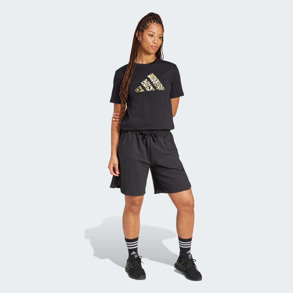 Tech Metallic Graphic Tee