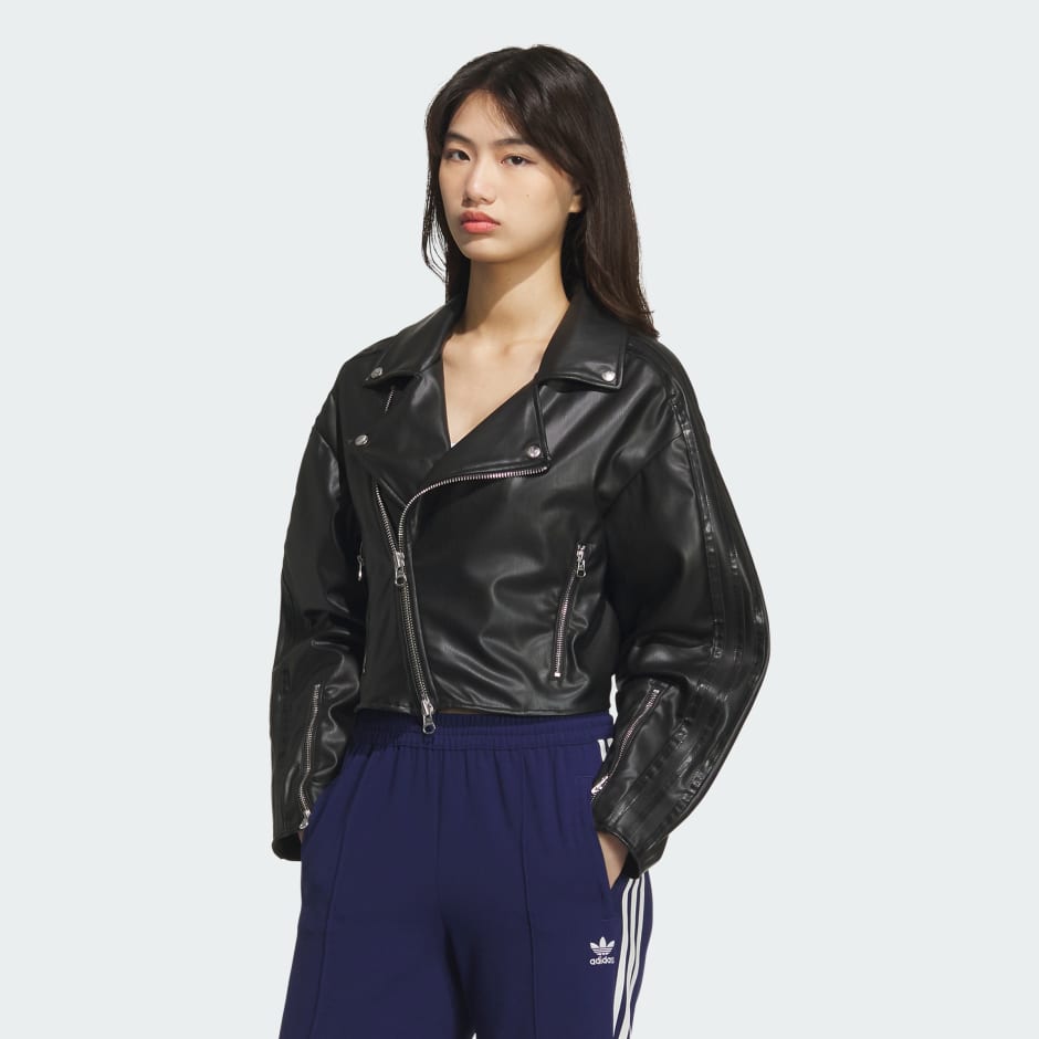 Adidas Polyurethane Biker Jacket