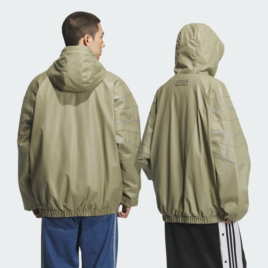 PU Oversized Jacket Pad