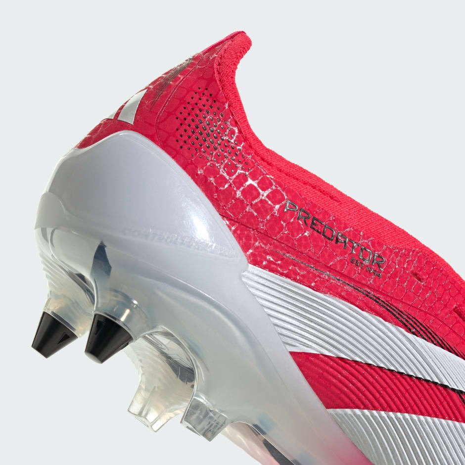 Ghete de fotbal cu limbă pliată pentru teren moale Predator Elite