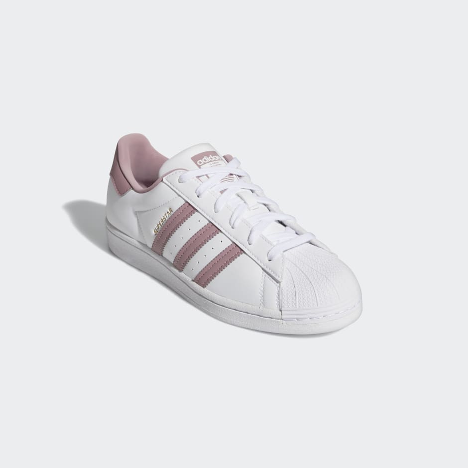 Adidas skor superstar dam silver best sale