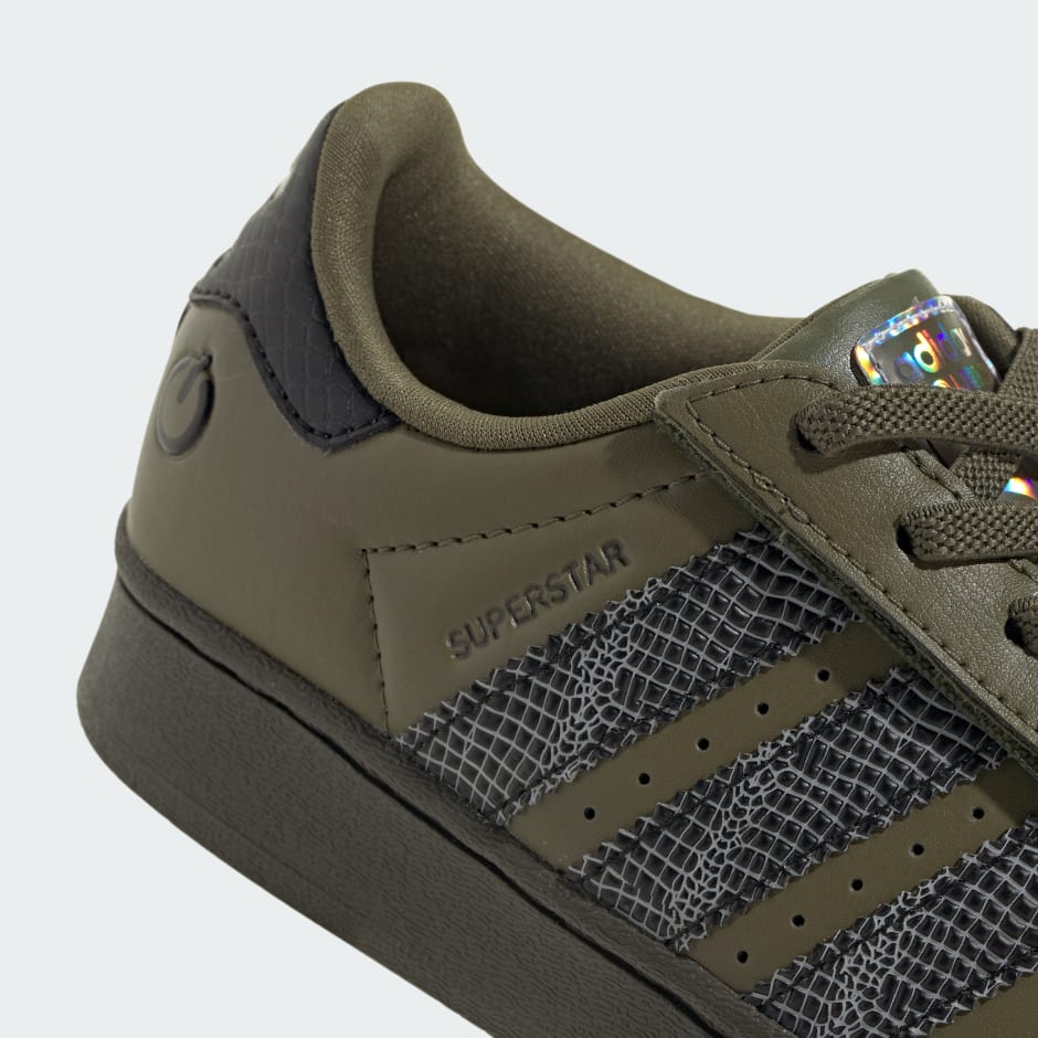 SUPERSTAR LED LIGHTS COMFORT CLOSURE ELASTIC LACE SHOES