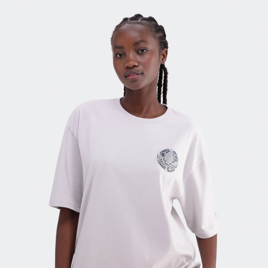 DISCO OVRSD TEE W