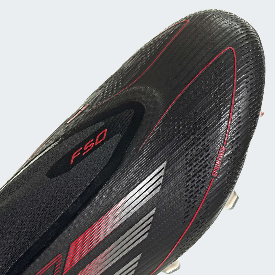 Ghete F50 Elite fără șireturi, pentru teren ferm