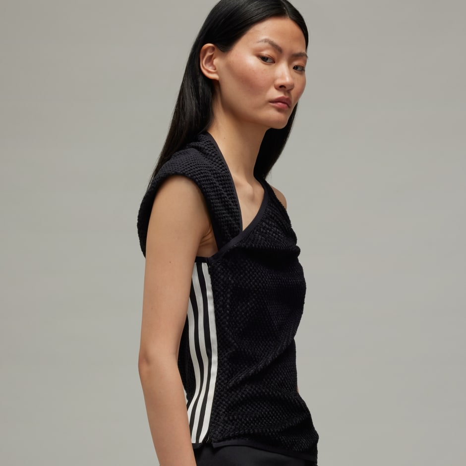 Y-3 Waffle Warp Knit Top