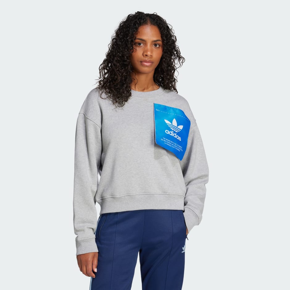 adidas Ksenia Label Sweatshirt - Grey | adidas TZ