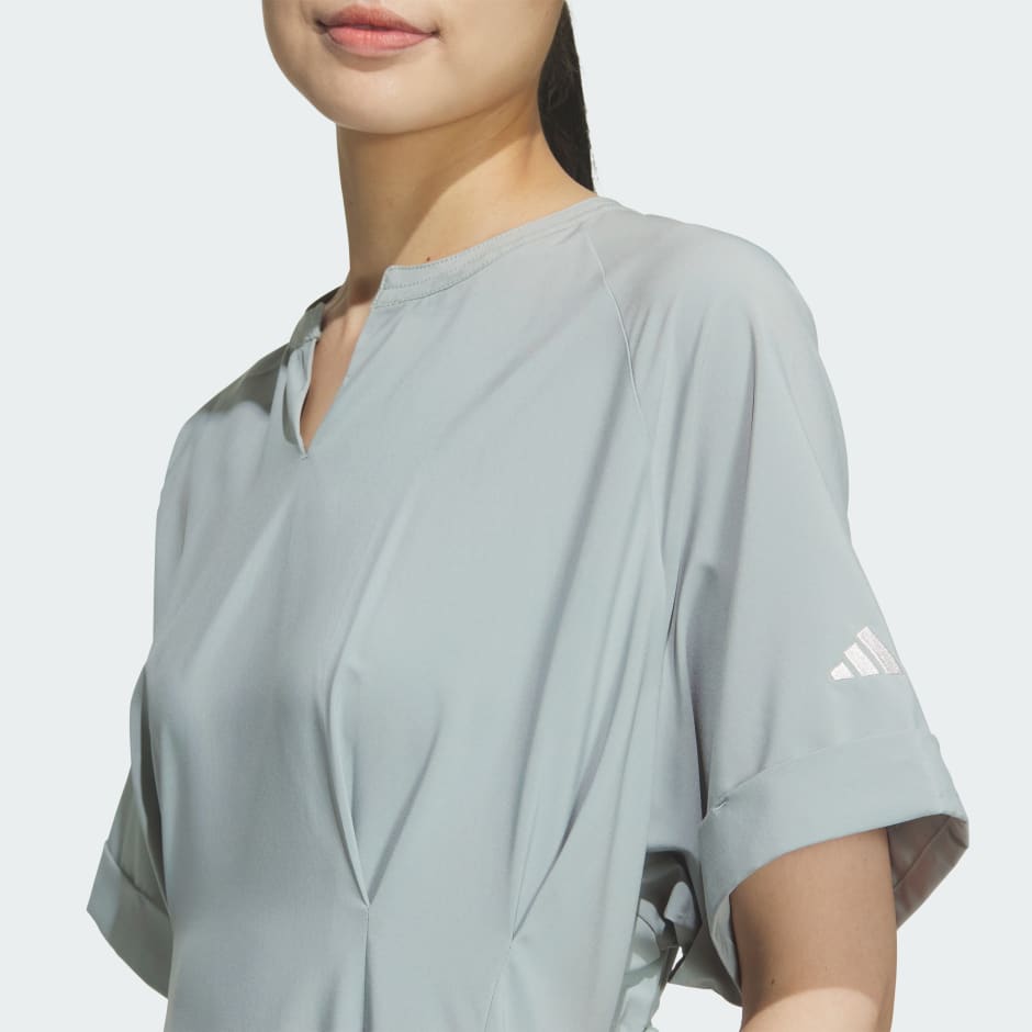 SOFTLUX STRETCH WOVEN LOOSE FIT DRESS