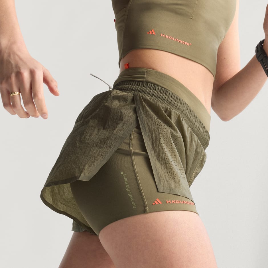 Adi365 H.Koumori Running 2-In-1 Shorts