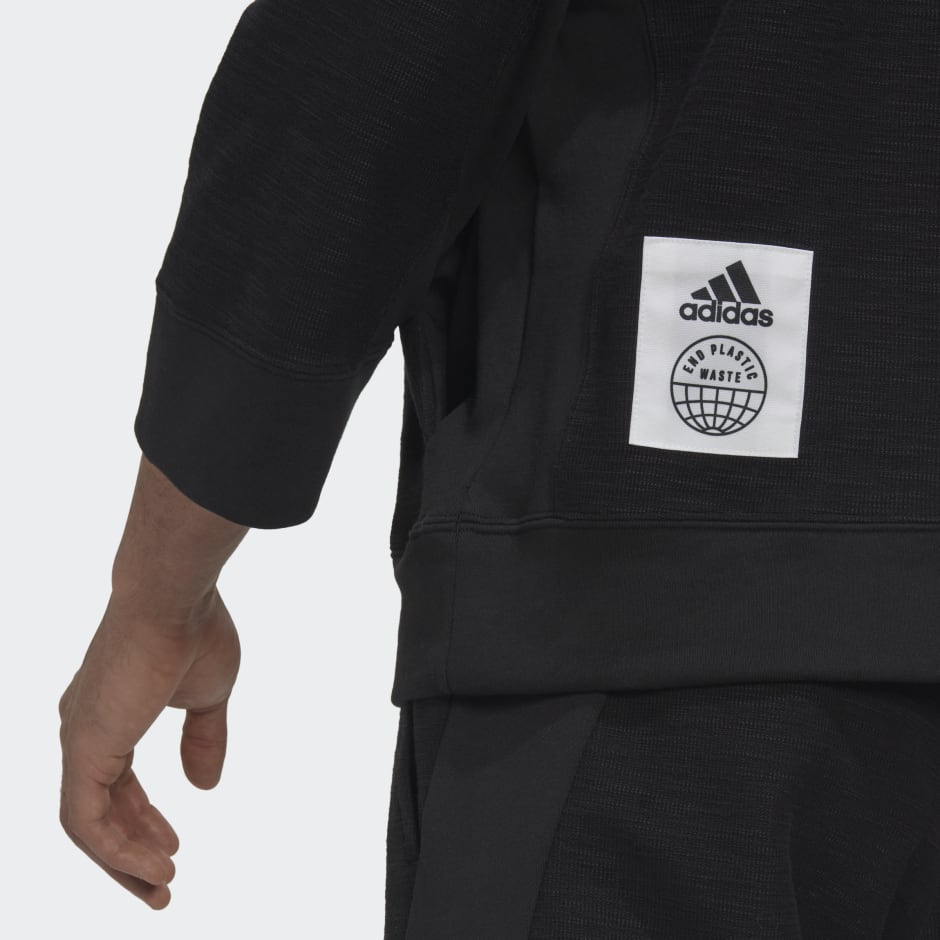 Reversed French Terry Hoodie (Gender Neutral)