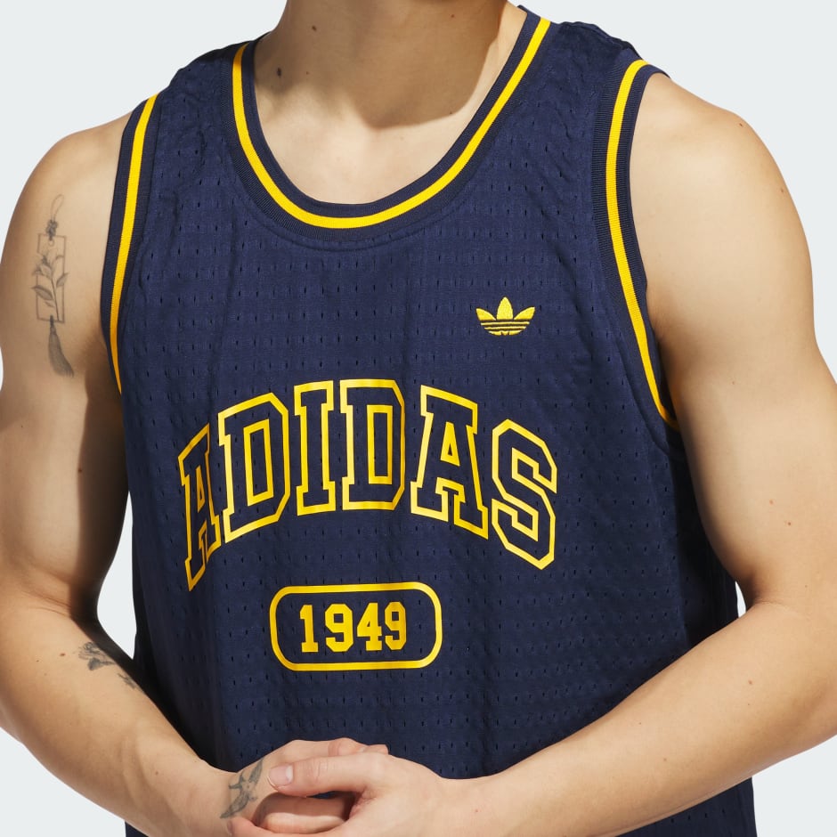 adidas Originals Basketball Jersey - Blue | adidas GH