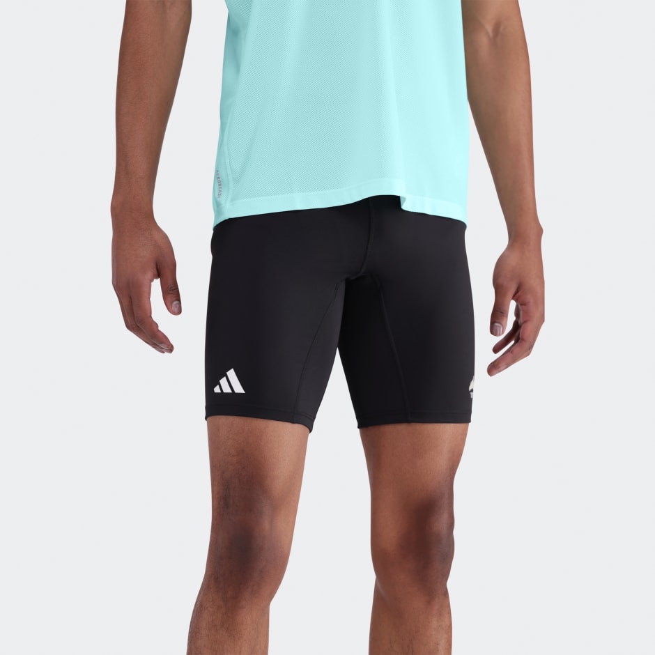 CAPE TOWN MARATHON ADIZERO E RUNNING SHORT TIGHTS