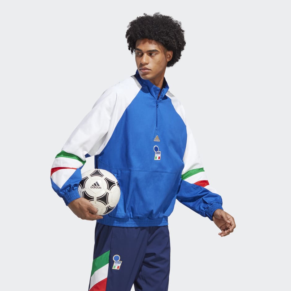 adidas Italy Icon Top - Blue | adidas UAE