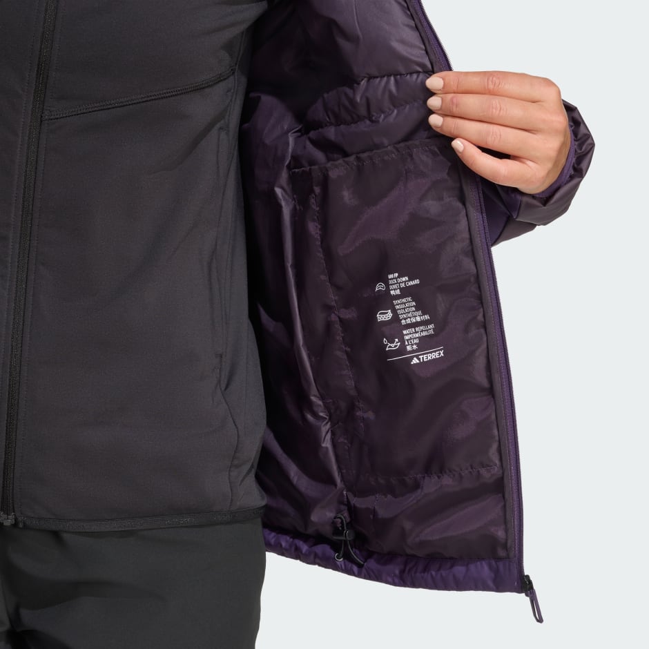 Lagana pernata jakna s kapuljačom Terrex Multi CLIMAWARM