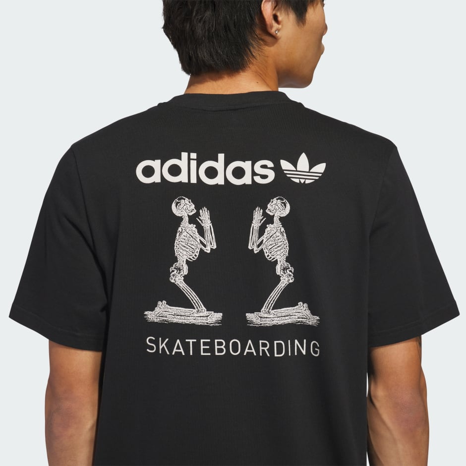 TRICOU SKATEBOARDING SKELETONS