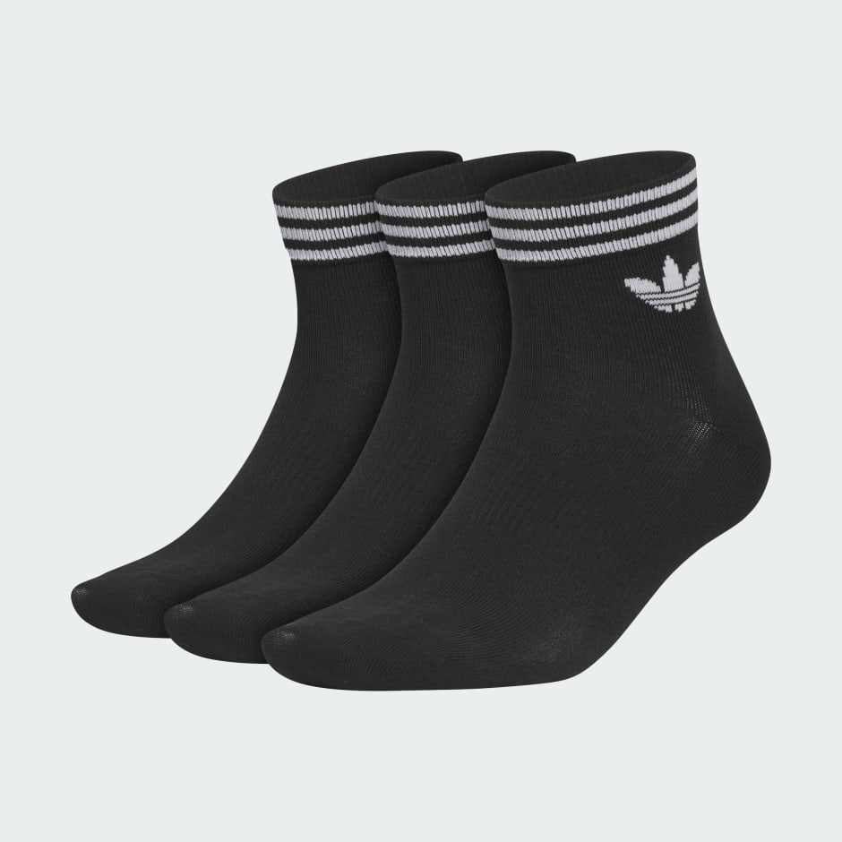 Originals Trefoil Ankle Socks 3 Pair Pack