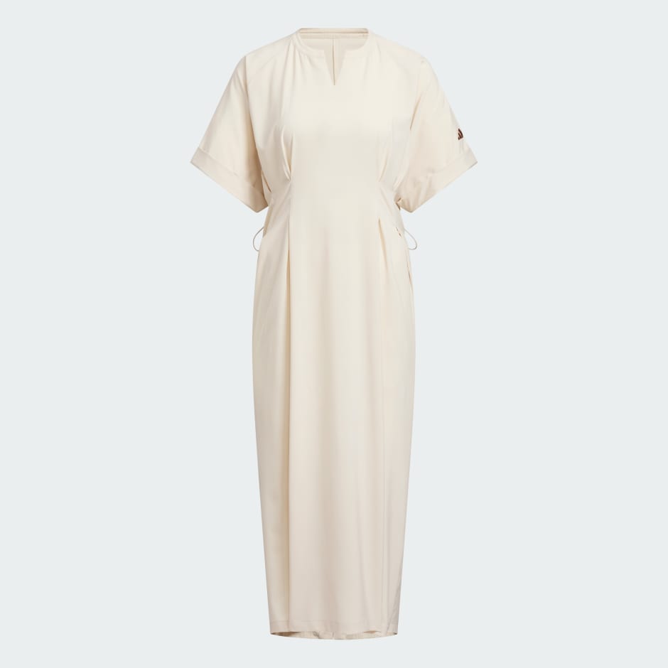 SOFTLUX STRETCH WOVEN LOOSE FIT DRESS