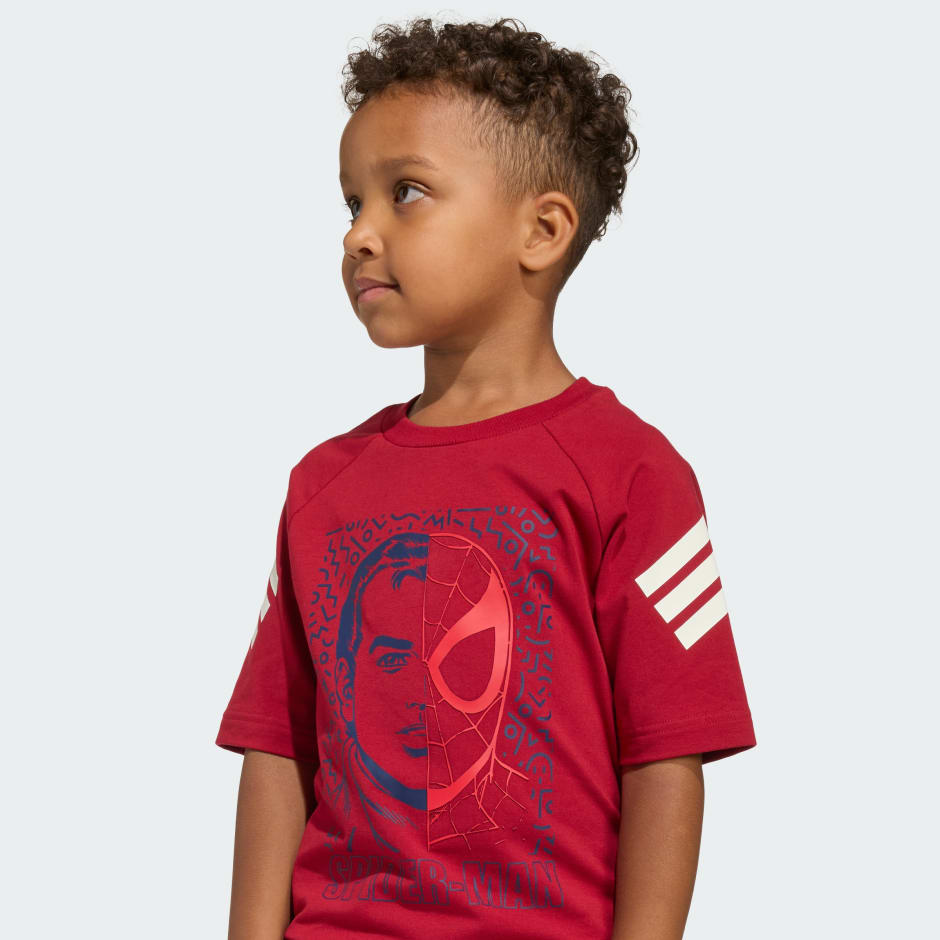 ADIDAS MARVEL SPIDER-MAN T-SHIRT SET