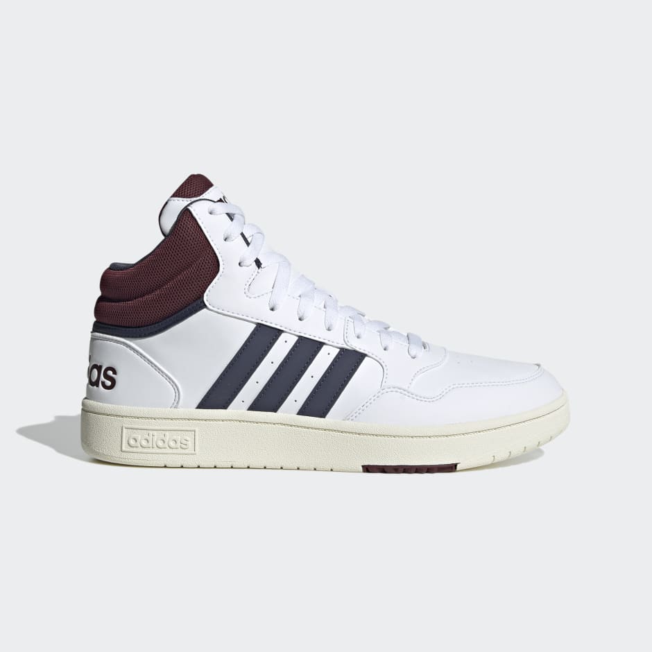 Shoes Hoops 3.0 Mid Lifestyle Basketball Classic Vintage Shoes White adidas South Africa