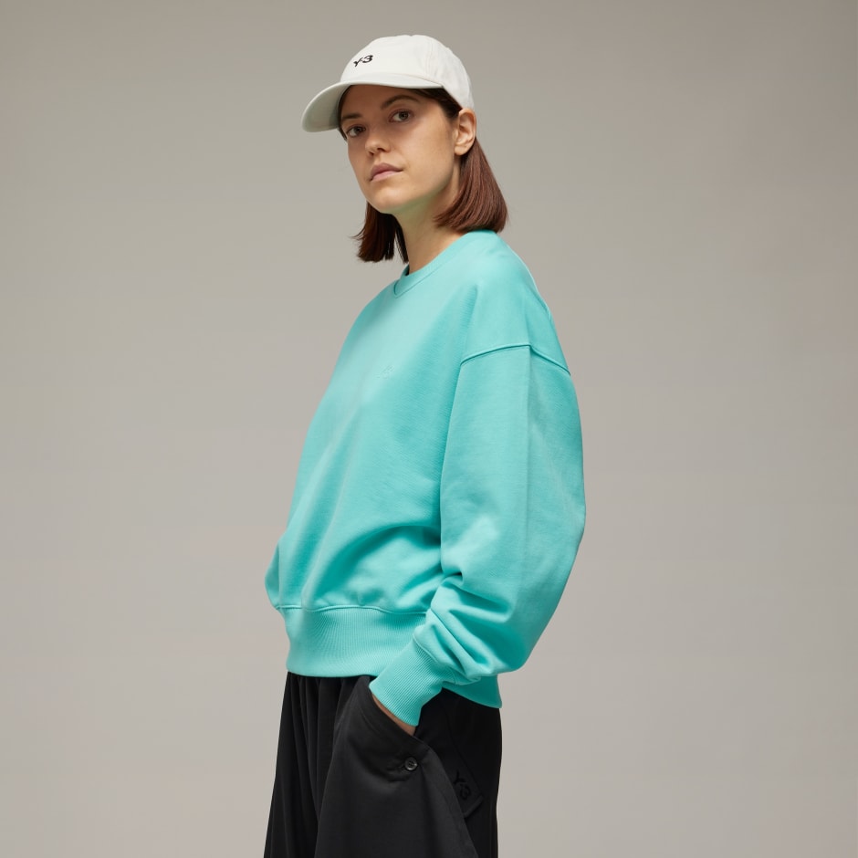 Y-3 French Terry Boxy Crew Sweatshirt