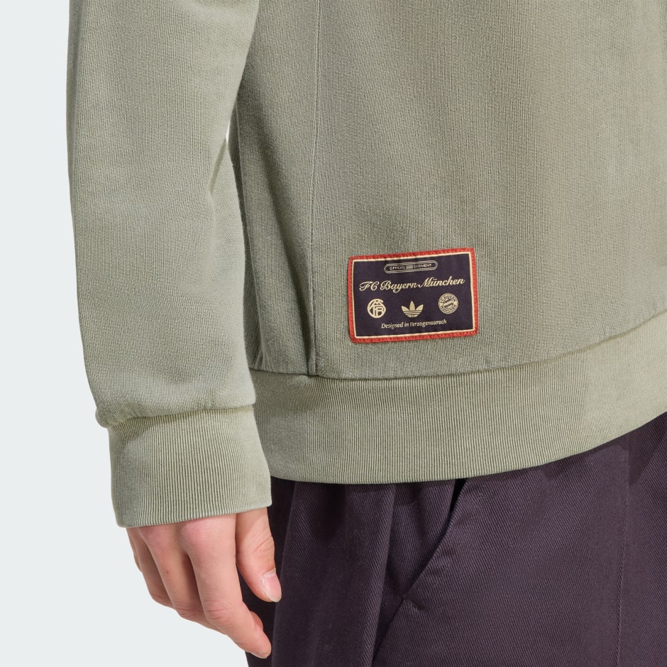 Bluză cu fermoar 1/2 FC Bayern Terrace Icons