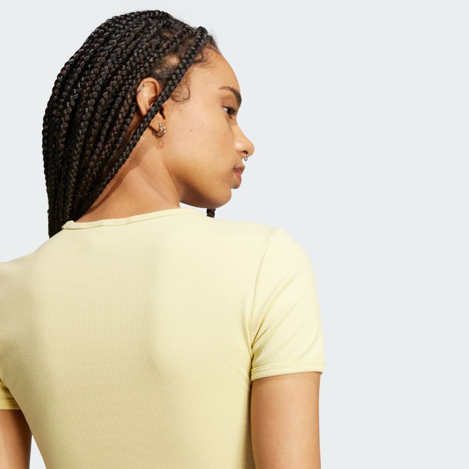 Rebrasta majica kratkih rukava Essentials