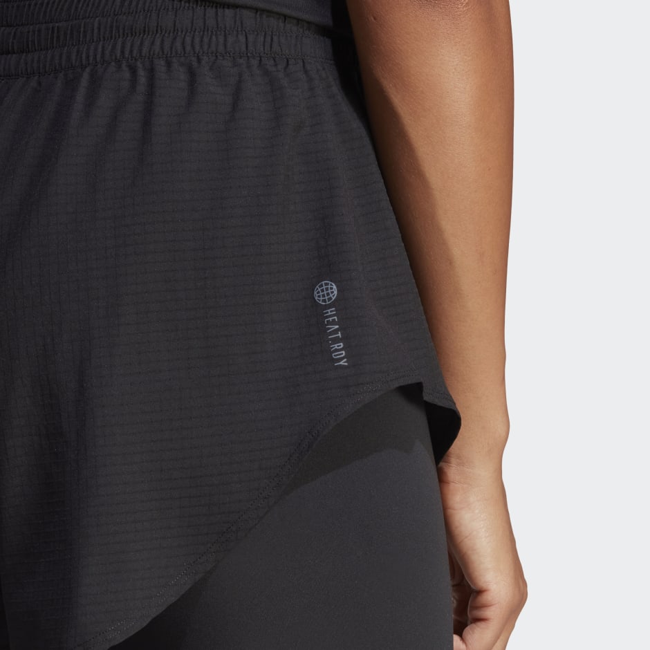 adidas HIIT HEAT.RDY Training 2-in-1 Shorts - Black, Women's Training