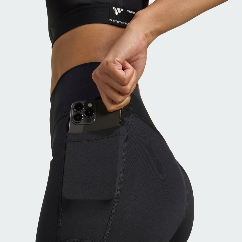 Tajice Optime Essentials No Front Rise Seam 7/8