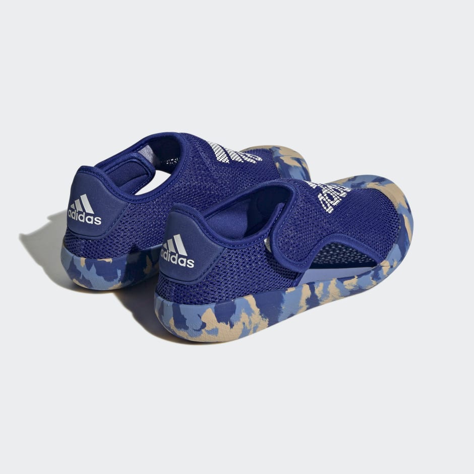 Adidas navy blue sandals sale