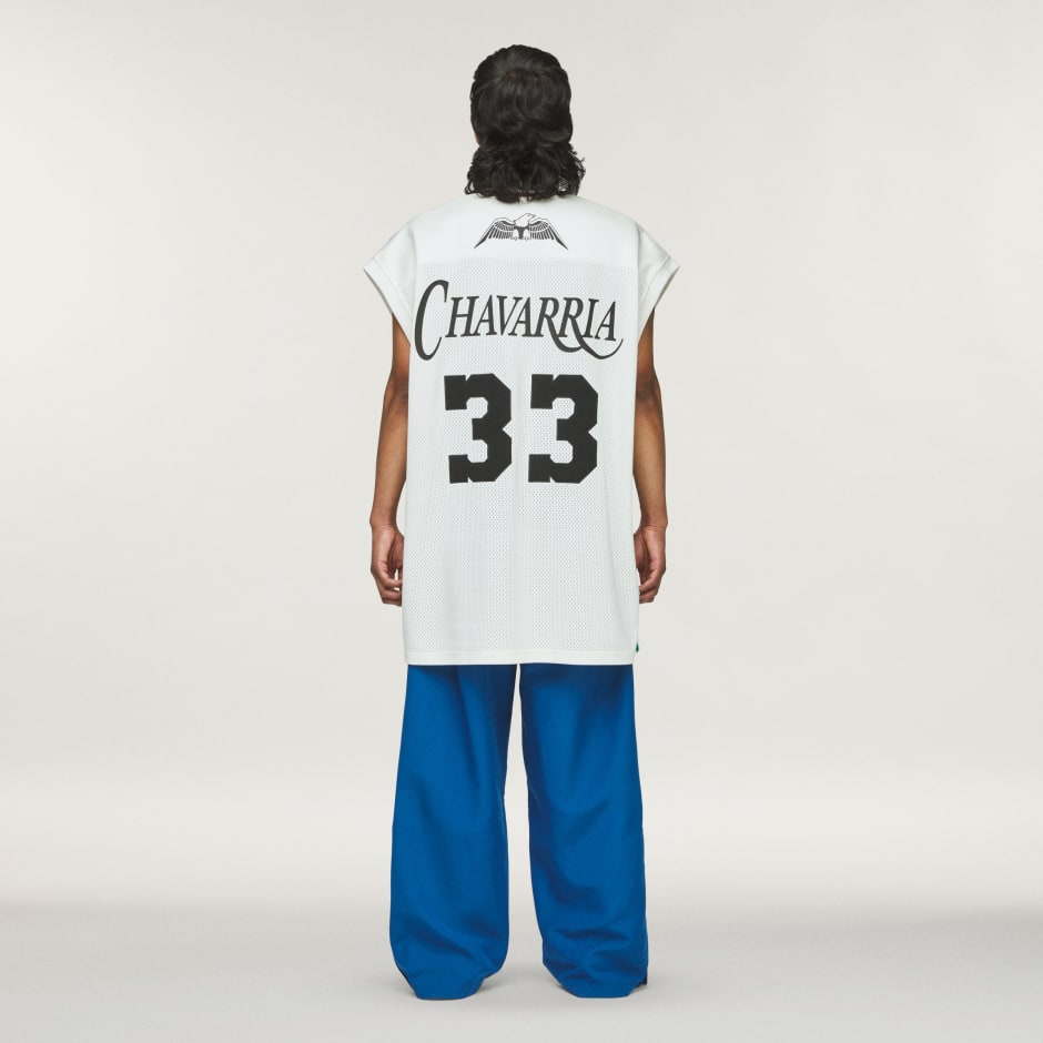 Chavarriaバスケットボールジャージー All products - Willy Chavarria Basketball Jersey - White