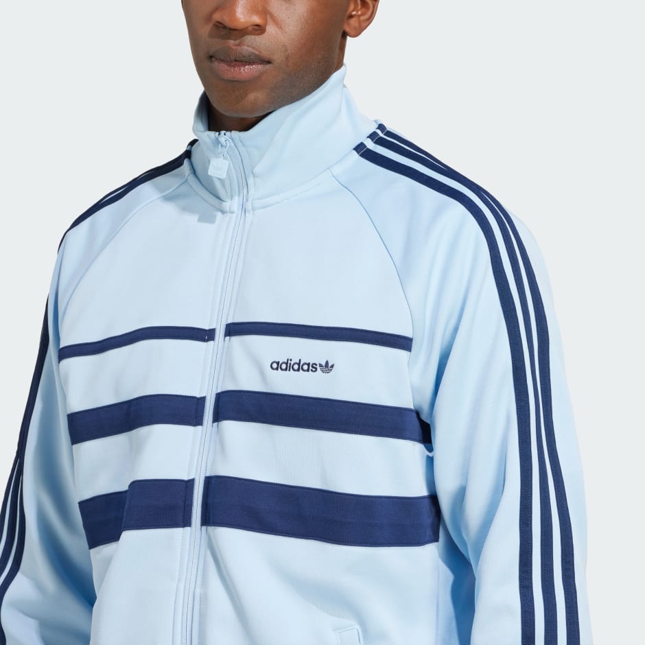 Clothing - The First Track Top - Blue | adidas Oman