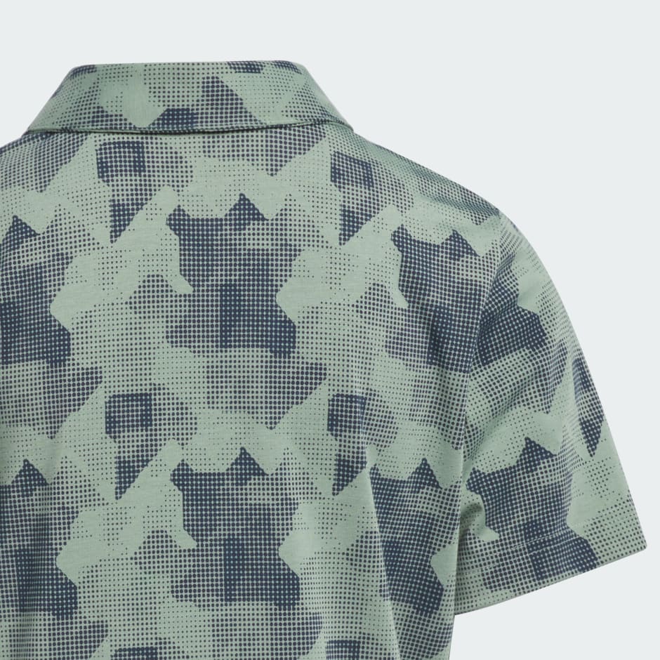 Printed Scripted Polo Shirt Kids