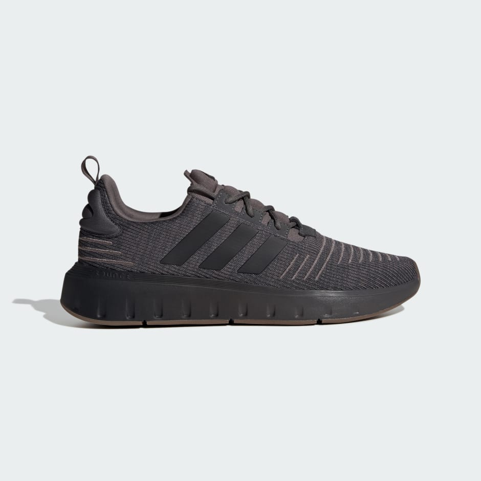 Adidas swift run gray & black mens shoes on sale