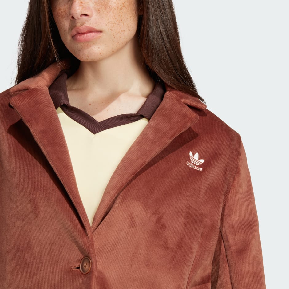 Premium Corded Velour Blazer