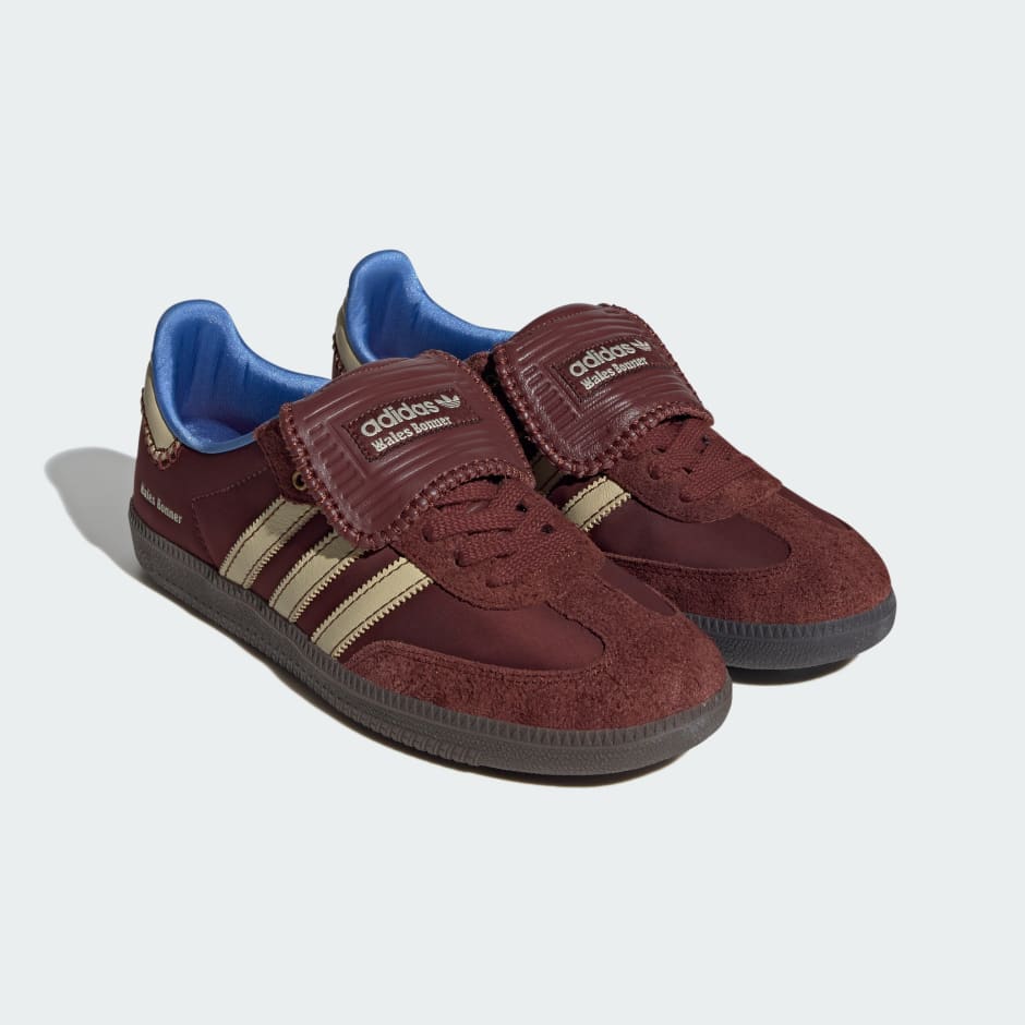 Shoes - Wales Bonner Samba Nylon Low Trainers - Brown | adidas Oman