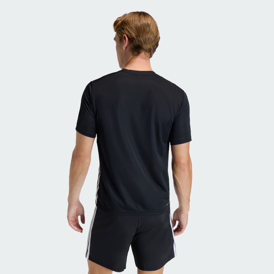 WORKOUT ESSENTIALS BASE 3-STRIPES T-SHIRT