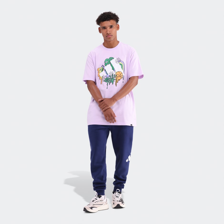 Summer Melt Hoops Graphic T-Shirt