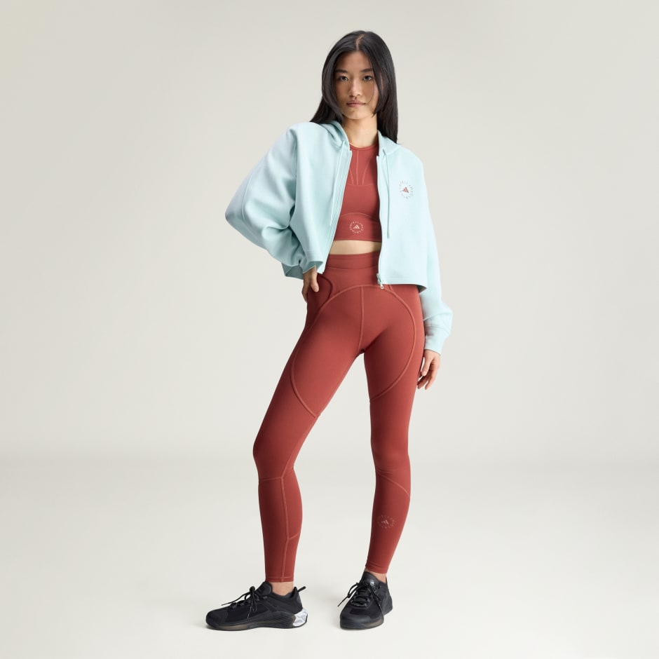 adidas by Stella McCartney Sportswear Cropped Hoodie