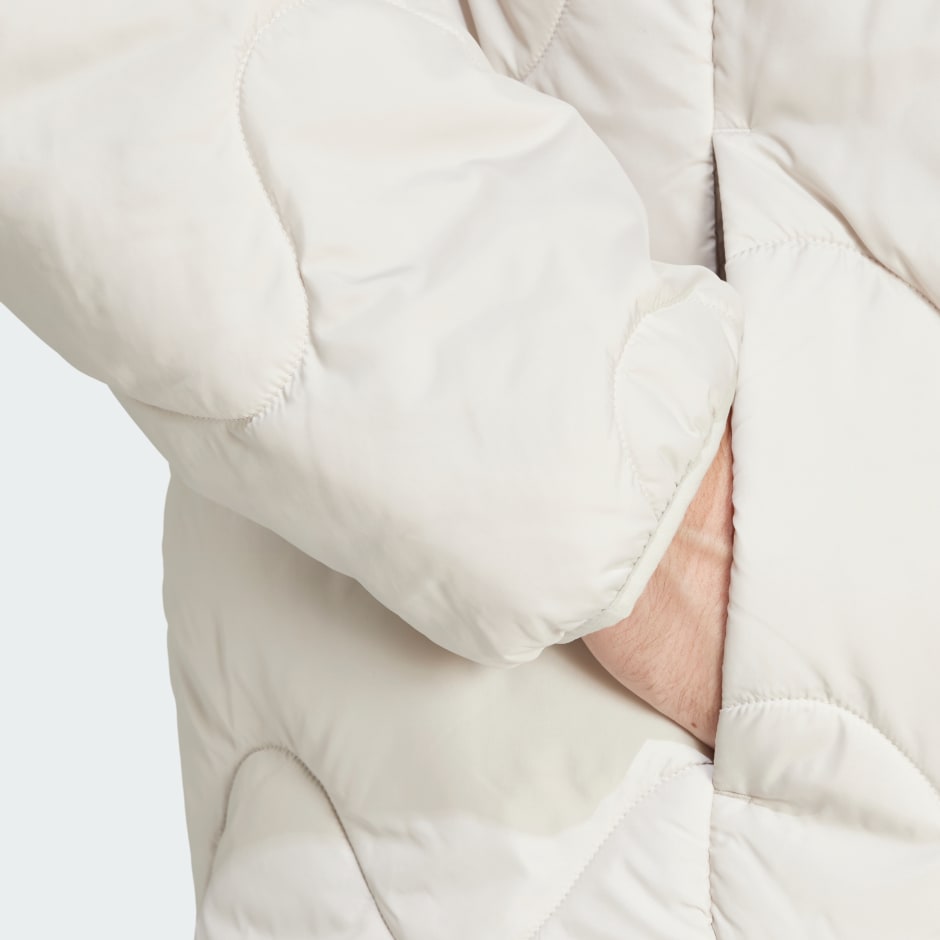 Nuganic Winter Insulation Jacket - Beige | adidas Hong Kong