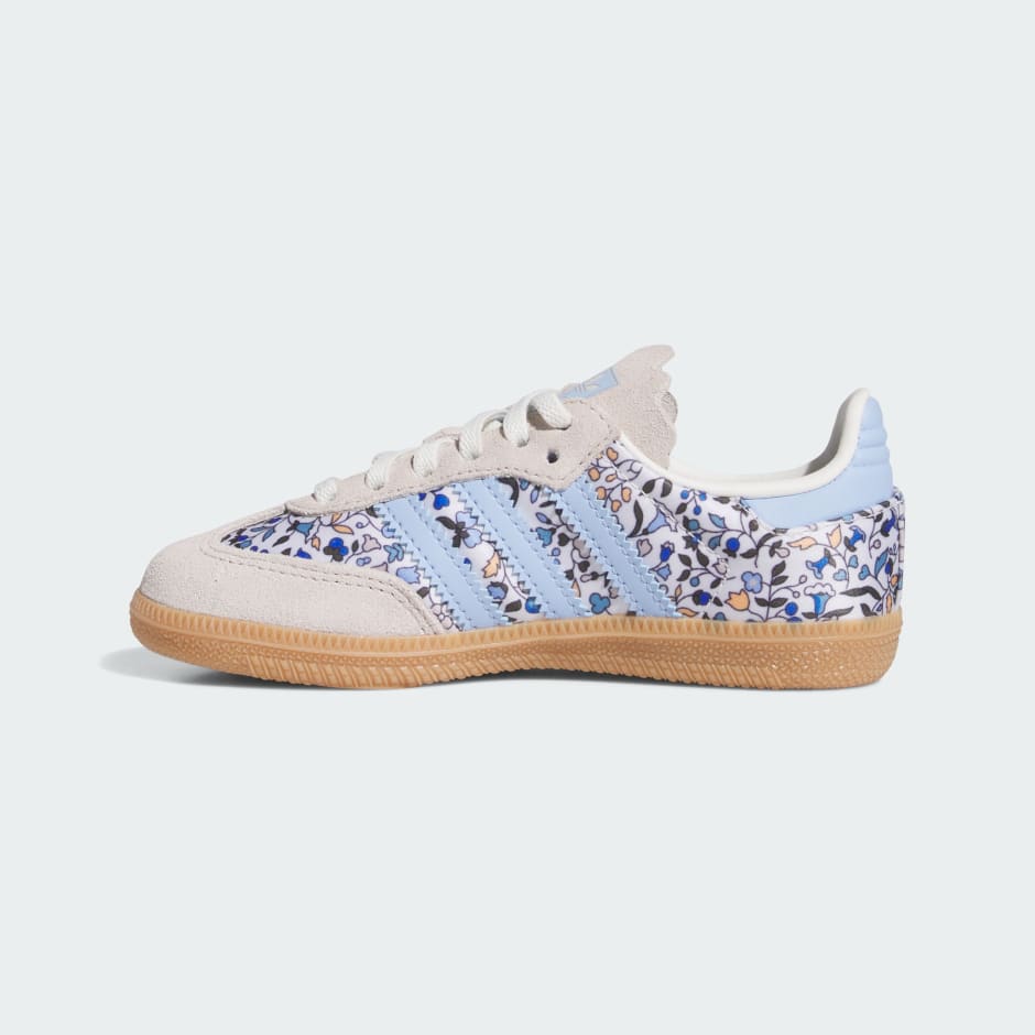 Pantofi sport Samba OG x Liberty London Comfort Closure cu șireturi elastice, pentru copii