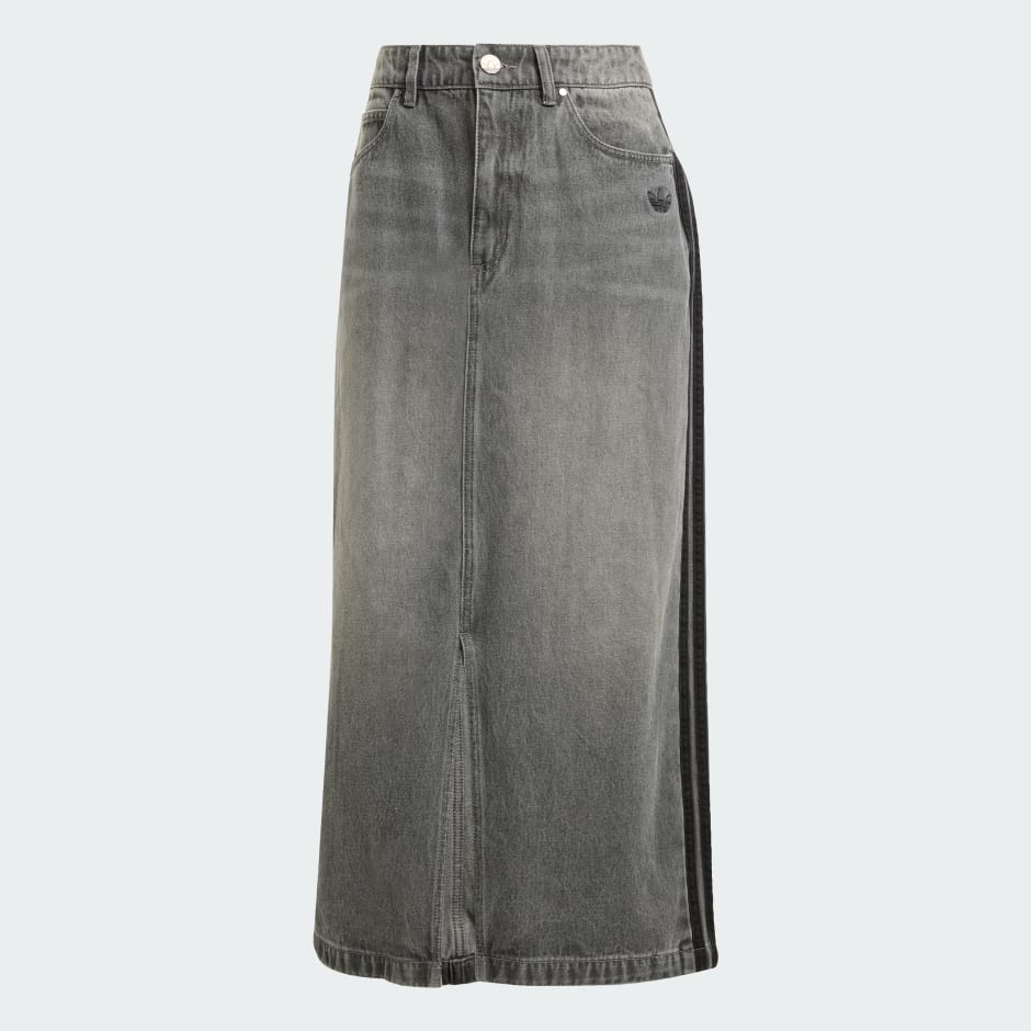 Adicolor 3-Stripes Denim Pencil Skirt