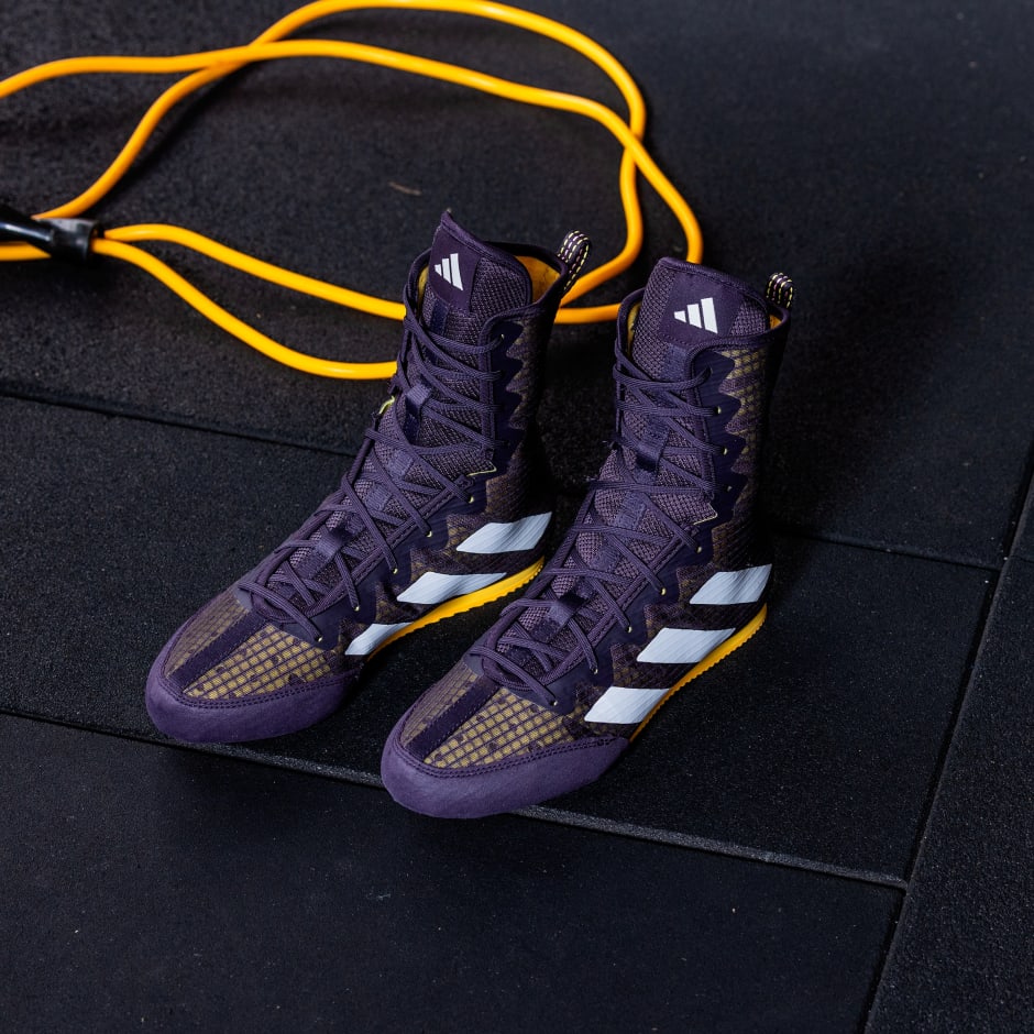 adidas Box Hog 4 Shoes Purple adidas UAE