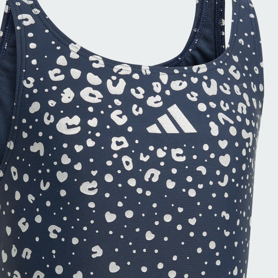 בגד ים לילדים עם V בגב ונצנצים