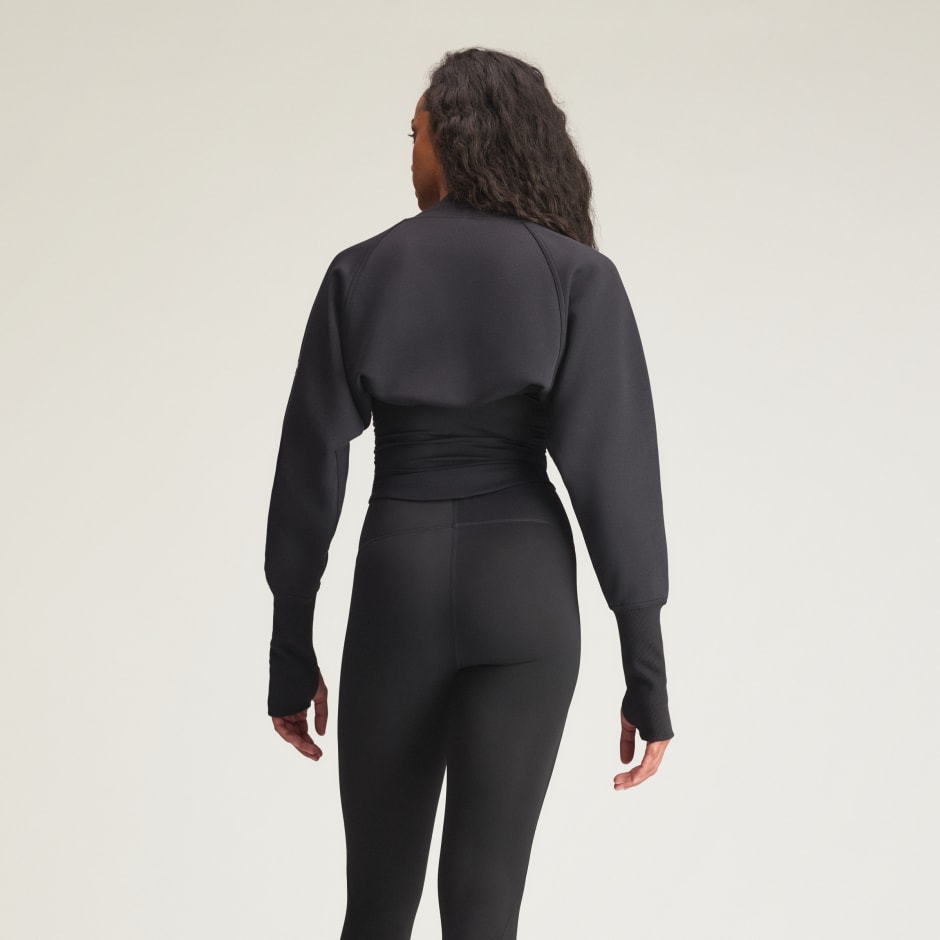 Bluză sport mulată adidas by Stella McCartney Studio