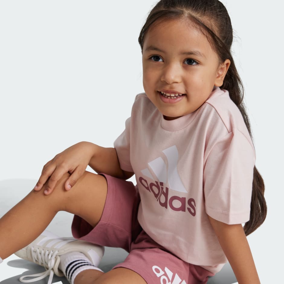 Essentials Logo Tee and Short Set