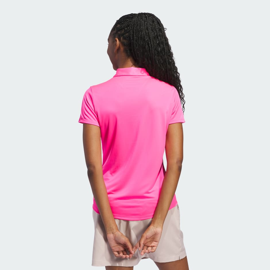 Women's Solid Performance Short Sleeve Polo Shirt
