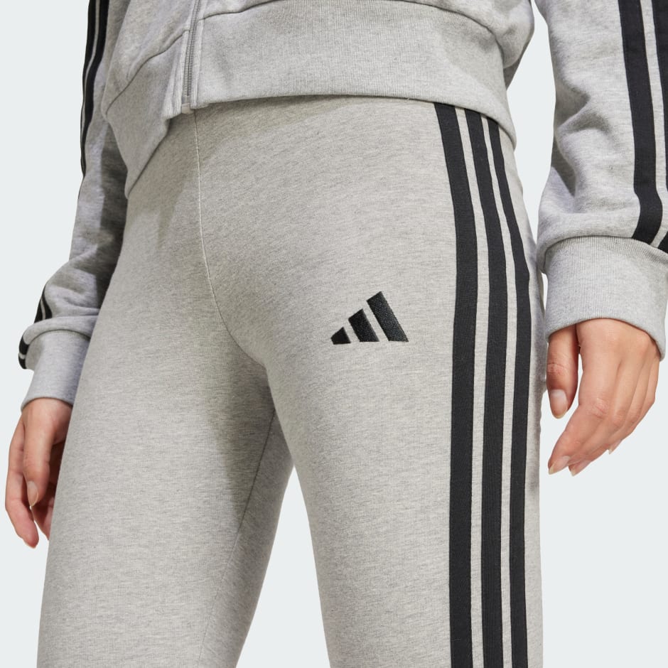 Essentials 3-Stripes Cotton Leggings